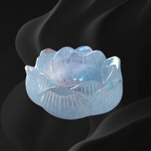 PORTA VELA FLOR DE LOTO 8 CM